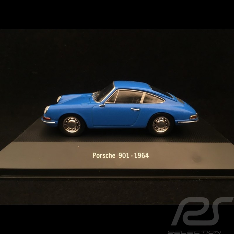 Porsche 901 1964 bleu 1/43 Atlas 7114001