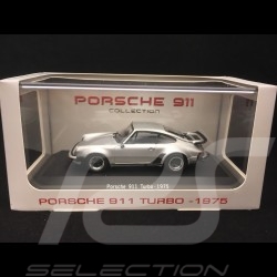 Porsche 911 Turbo 3.0 1975 silver grey 1/43 Atlas 7114005