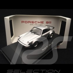 Porsche 911 Turbo 3.0 1975 gris argent 1/43 Atlas 7114005