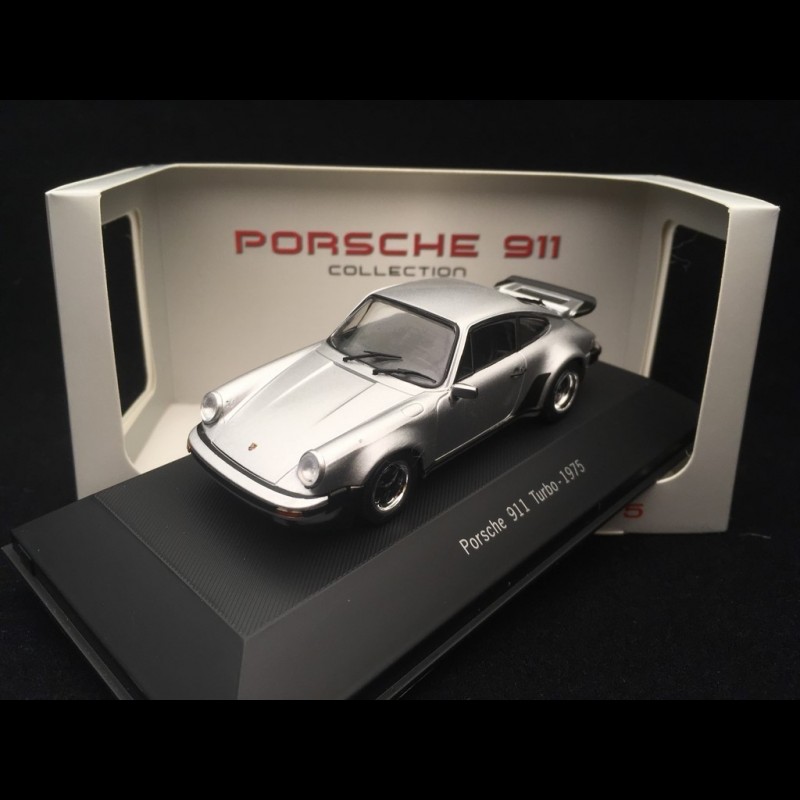 Porsche 911 930 Turbo 1975 Argent, Norev/Spark 1/43, Collection Porsche