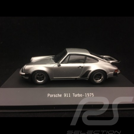 Porsche 911 Turbo 3.0 1975 gris argent 1/43 Atlas 7114005