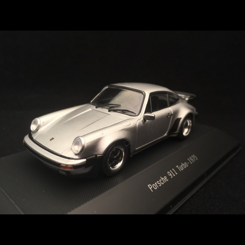 Porsche 911 Turbo 3.0 1975 silver grey 1/43 Atlas 7114005