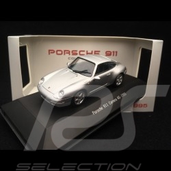 Porsche 911 type 993 Carrera 4S 1995 gris argent 1/43 Atlas 7114009