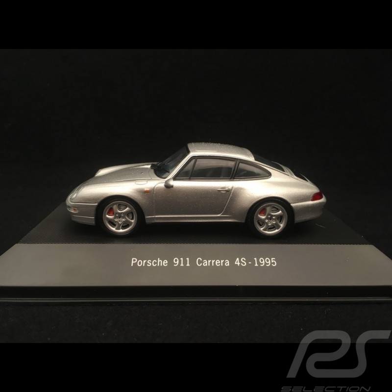 Porsche 911 typ 993 Carrera 4S 1995 silber grau 1/43 Atlas 7114009