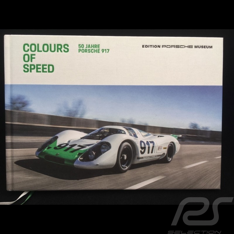Book Colours of Speed - 50 Jahre Porsche 917 - in German