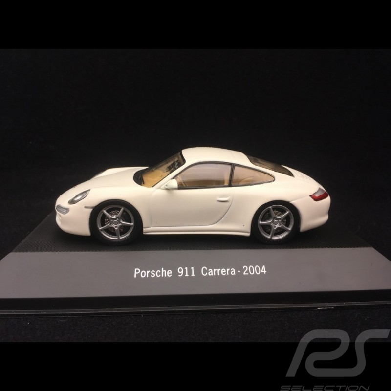 Porsche 911 type 997 Carrera 2004 white 1/43 Atlas 7114014