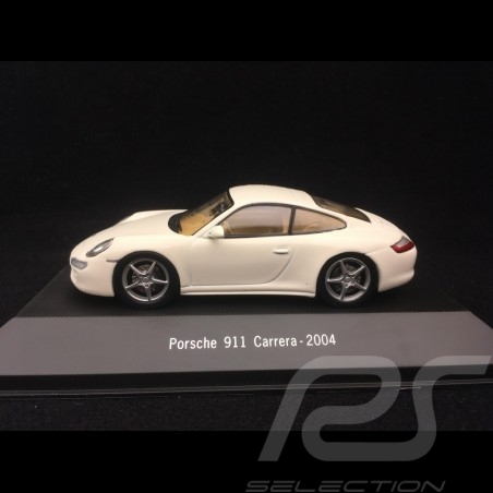 Porsche 911 type 997 Carrera 2004 white 1/43 Atlas 7114014
