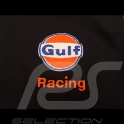 Polo Gulf Racing Laguna Seca Corkscrew noir black schwarz orange homme femme damen