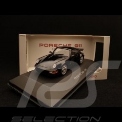 Porsche 911 type 964 Turbo 1990 noir 1/43 Atlas 7114025