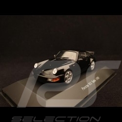 Porsche 911 type 964 Turbo 1990 schwarz 1/43 Atlas 7114025