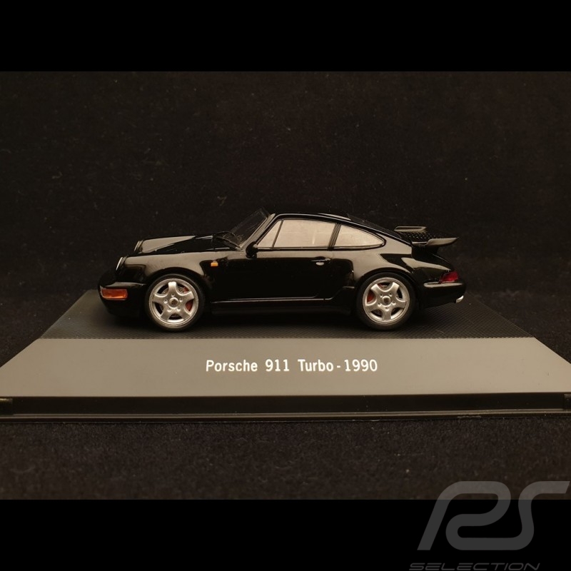 Porsche 911 type 964 Turbo 1990 noir 1/43 Atlas 7114025