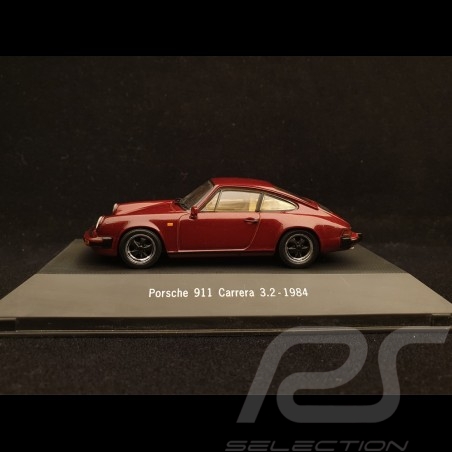 Porsche 911 Carrera 3.2 1984 bordeaux 1/43 Atlas 7114018
