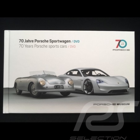 DVD + Livre book buch 70 Jahre Porsche Sportwagen / 70 years sportscars