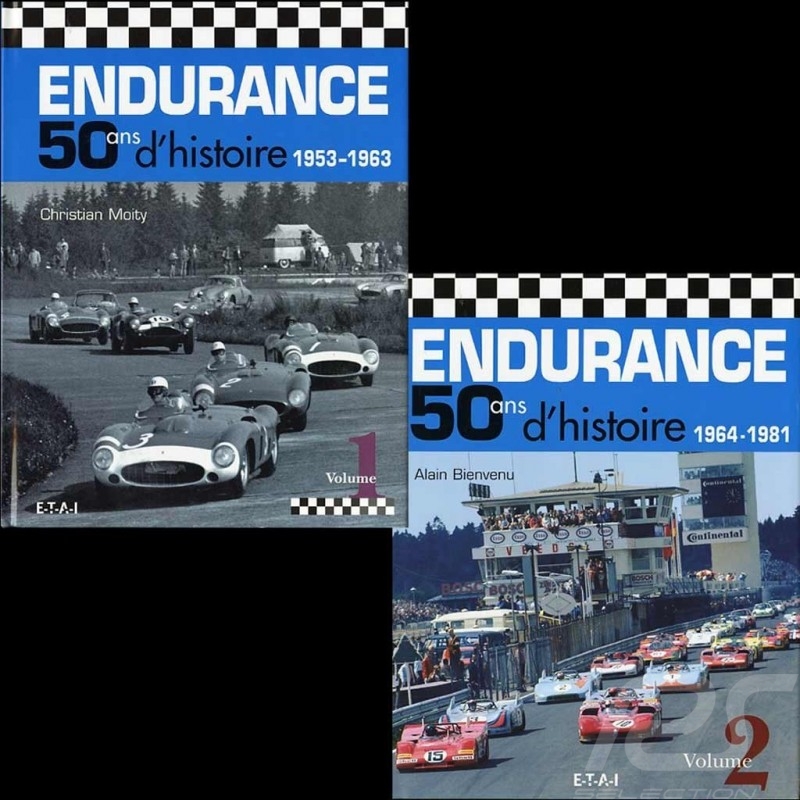 Book Endurance 50 ans d'histoire volume 1 and 2 1953-1981