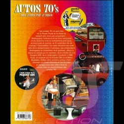 Livre book buch Autos 70's - des années pop au disco