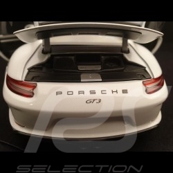 Porsche 911 GT3 2017 blanc métallisé 1/18 Minichamps 110067032