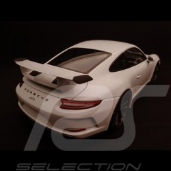 Porsche 911 GT3 2017 blanc métallisé 1/18 Minichamps 110067032