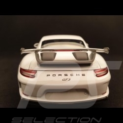 Porsche 911 GT3 2017 metallic white 1/18 Minichamps 110067032