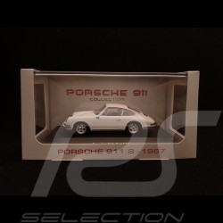 Porsche 911 S 1967 white 1/43 Atlas 7114024