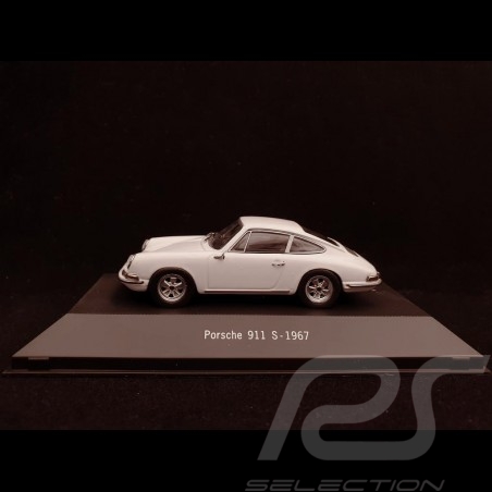 Porsche 911 S 1967 blanc 1/43 Atlas 7114024