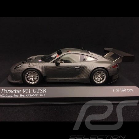 Porsche 911 type 991 GT3 R n° 161 Nürburgring Test October 2015 1/43 Minichamps 437166600