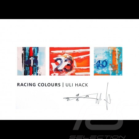 Porsche Racing Colours Reproduktion eines Originalgemäldes von Uli Hack