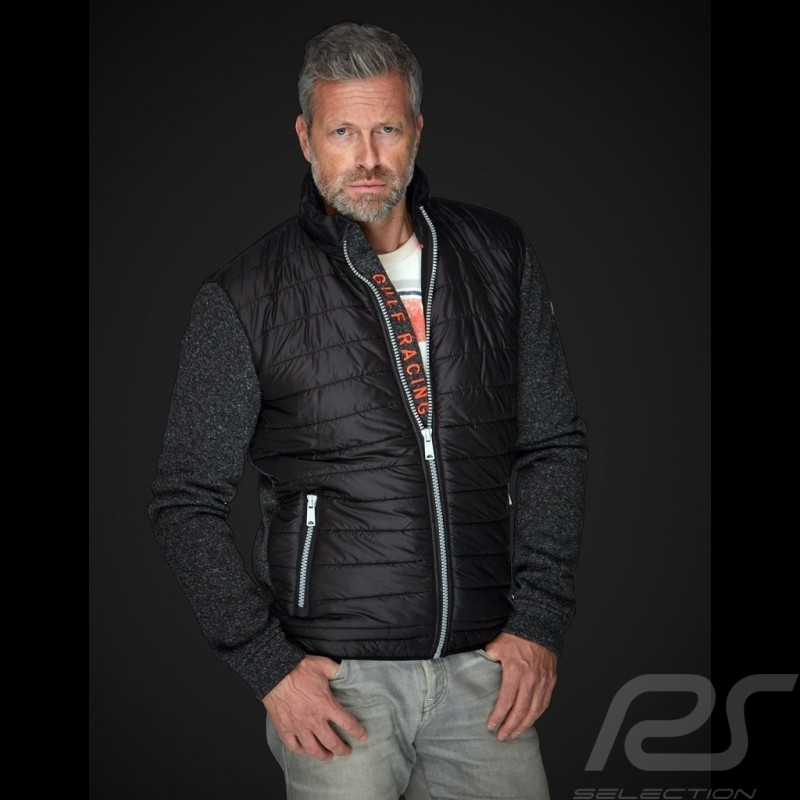 Gulf  Bi-Material Jacke Motorsport Edition Schwarz - Herren