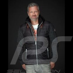 Gulf bi-material hoodie jacket Motorsport Edition Black - men