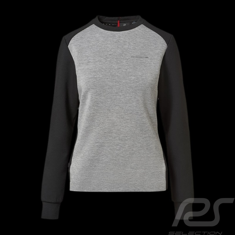 Sweatshirt Porsche Urban Explorer Porsche Design WAP213LUEX gris chiné noir heather grey black graumeliert schwarz 
