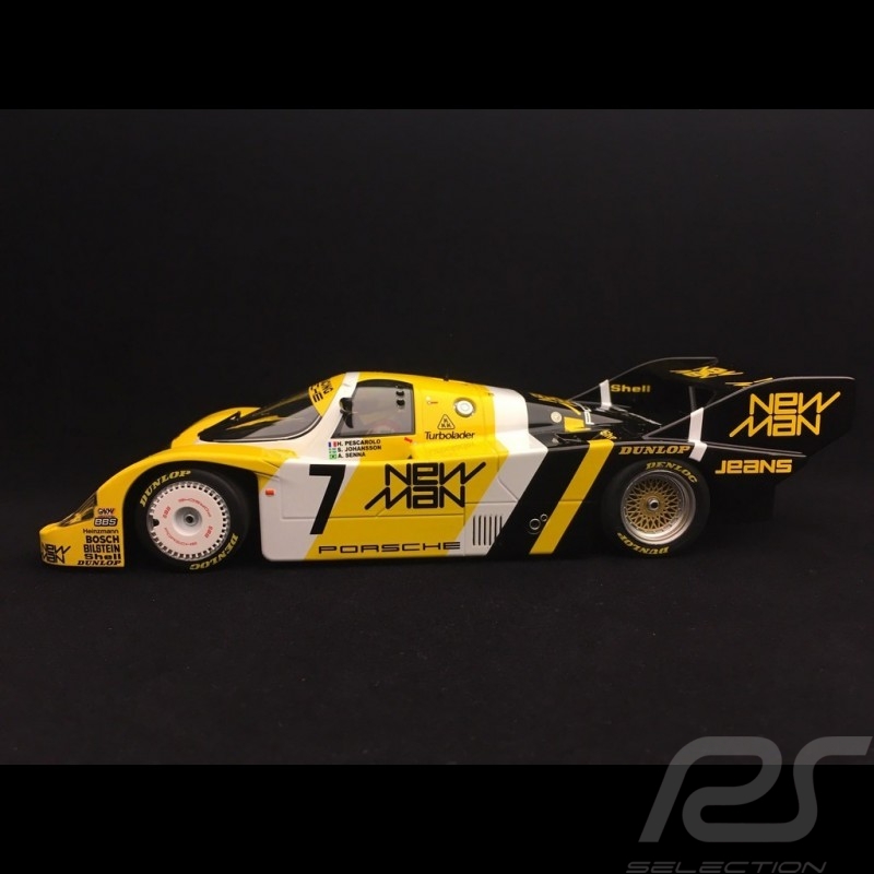 Porsche 956 K 1000km Nürburgring 1984 n° 7 Ayrton Senna 1/18 Minichamps 54084180 