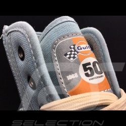 Gulf Hi-top Sneaker / Basket Schuhe Vintage Design Gulfblau - Herren