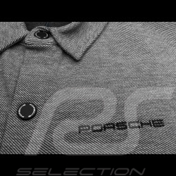 Veste Porsche Jacket Jacke 928 Collection Survêtement col chemise Gris chiné Porsche WAP424KHTP  - homme