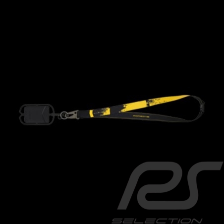 Porsche Schlüsselring Halsband schwarz / gelb GT4 Clubsport collection Porsche WAP3400020LCLS