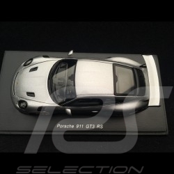 Porsche 911 typ 991 GT3 RS 2017 metallisches silbergrau 1/43 Spark S7627