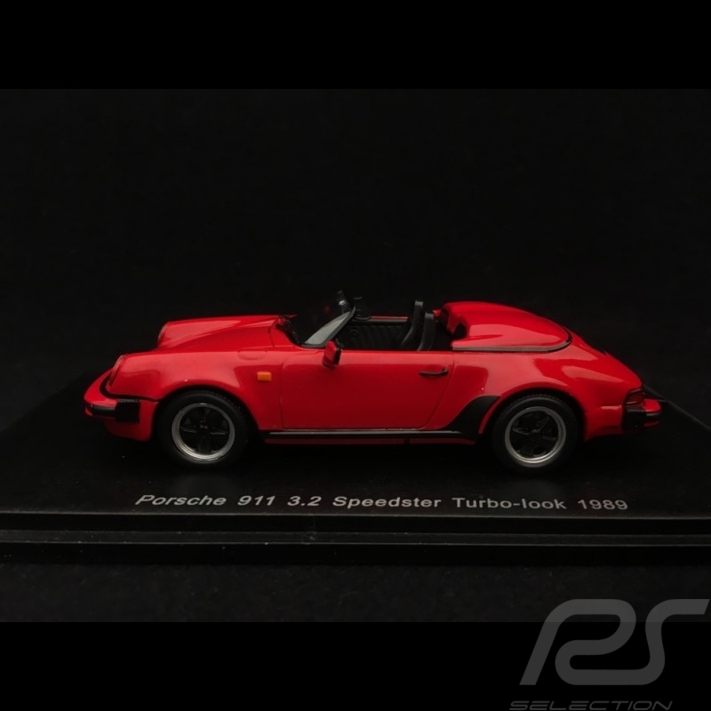 Porsche 911 3.2 Speedster Turbo-look 1989 guards red 1/43 Spark S4471