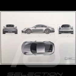 Coffret Box Porsche 901 et 992 Timeless Machine Edition Limitée Limited Edition Exklusiv Auflage 1/43 Porsche Design WAP0929190K