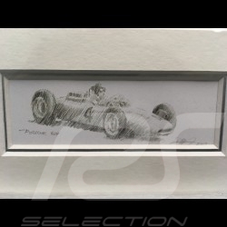 Porsche 804 Grosser Preis von Frankreich reproduction d'une affiche originale de Erich Strenger