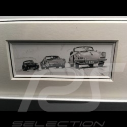 Porsche 804 Grosser Preis von Frankreich reproduction d'une affiche originale de Erich Strenger