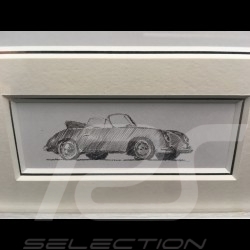 Porsche 804 Grosser Preis von Frankreich reproduction d'une affiche originale de Erich Strenger