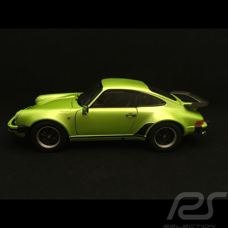 Porsche 911 Turbo 3.3 1978 light green metallic 1/18 Norev 187577