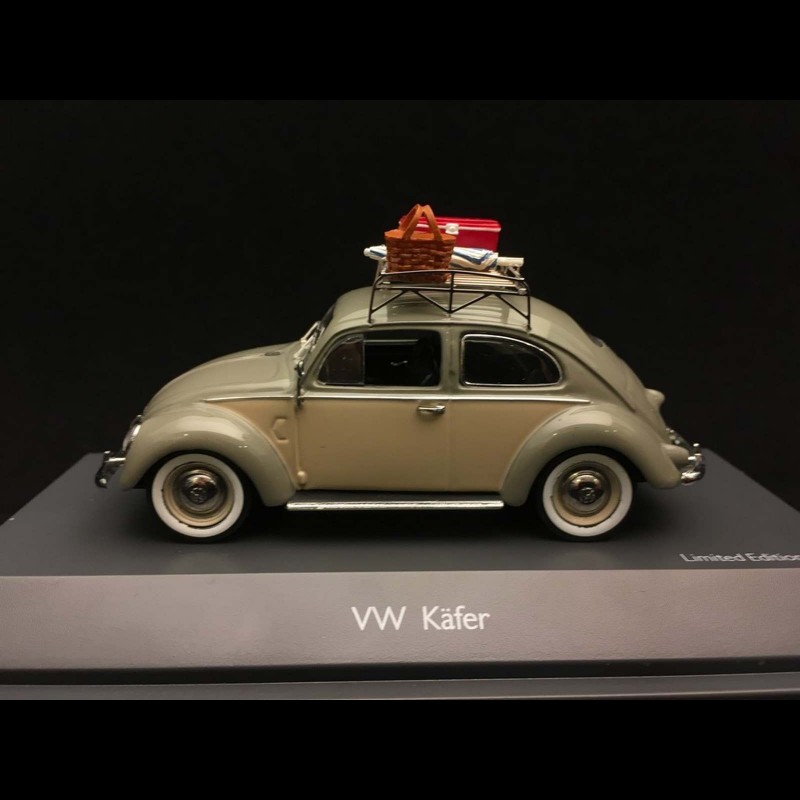 Modellauto VW Käfer (Beetle) 1955 beige Burago 1:18 bei