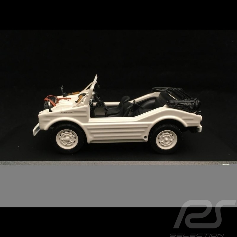 Porsche 597 Jagdwagen avec outillage 1954 blanc 1/43 Minichamps 940065301