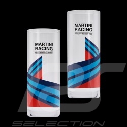Set de 2 verres Porsche Martini Racing Long drink Porsche Design WAP0505000L0MR Longdrink Gläser Glass
