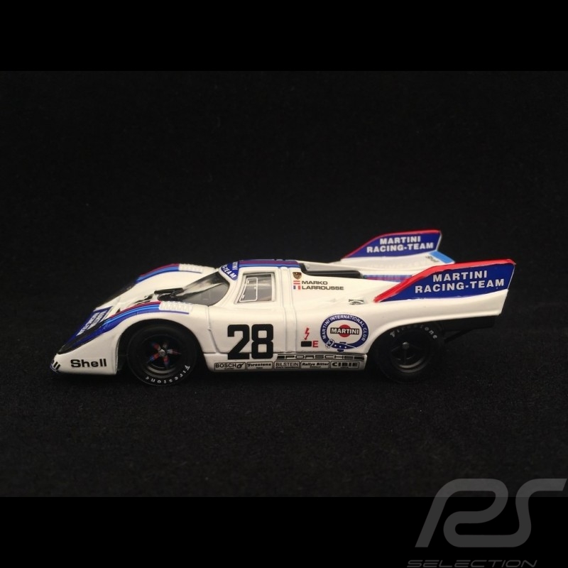 Porsche 917 K n° 28 Martini Racing Larousse 1000 km Zeltweg 1971 1/43 Brumm R520