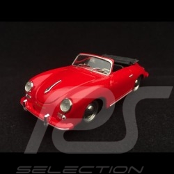 Porsche 356 pre A Cabriolet 1952 rouge red rot Polo 1/43 Brumm R11703