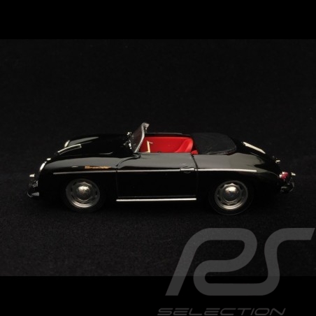 Porsche 356 A Speedster noir black schwarz 1955 1/43 Brumm R117S02