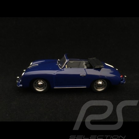 Porsche 356 pre A Cabriolet 1952 bleu roi royal blue Königsblau 1/43 Brumm R11705