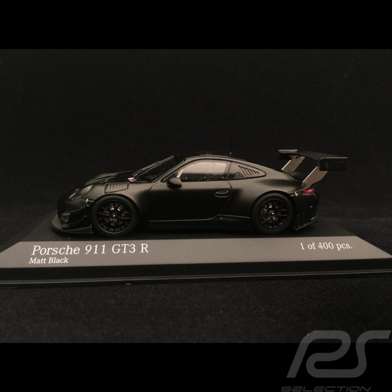 Porsche 911 GT3 R 991 Matt-schwarz Präsentation 2018 1/43 Minichamps 413186798