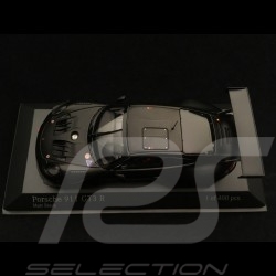Porsche 911 GT3 R 991 matte black presentation 2018 1/43 Minichamps 413186798