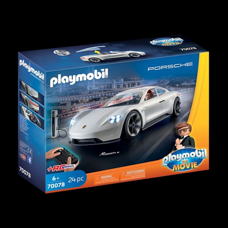 Playmobil The Movie Rex Dasher's Porsche Mission E